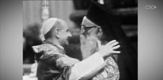 Athenagoras I, Paul VI and Chiara Lubich