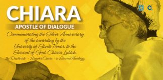 Commemorating the Silver Anniversary of the awarding by the University of Santo Tomas, to the Servant of God, Chiara Lubich, the Doctorate – Honoris Causa – in Sacred Theology